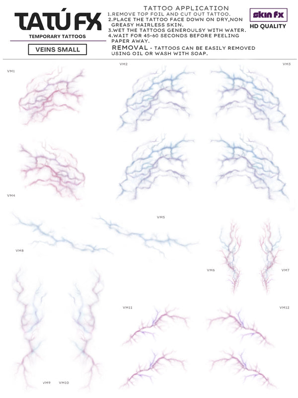 Veins - Natural small Size